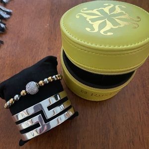 Rustic Cuff brand new..never worn bracelet set